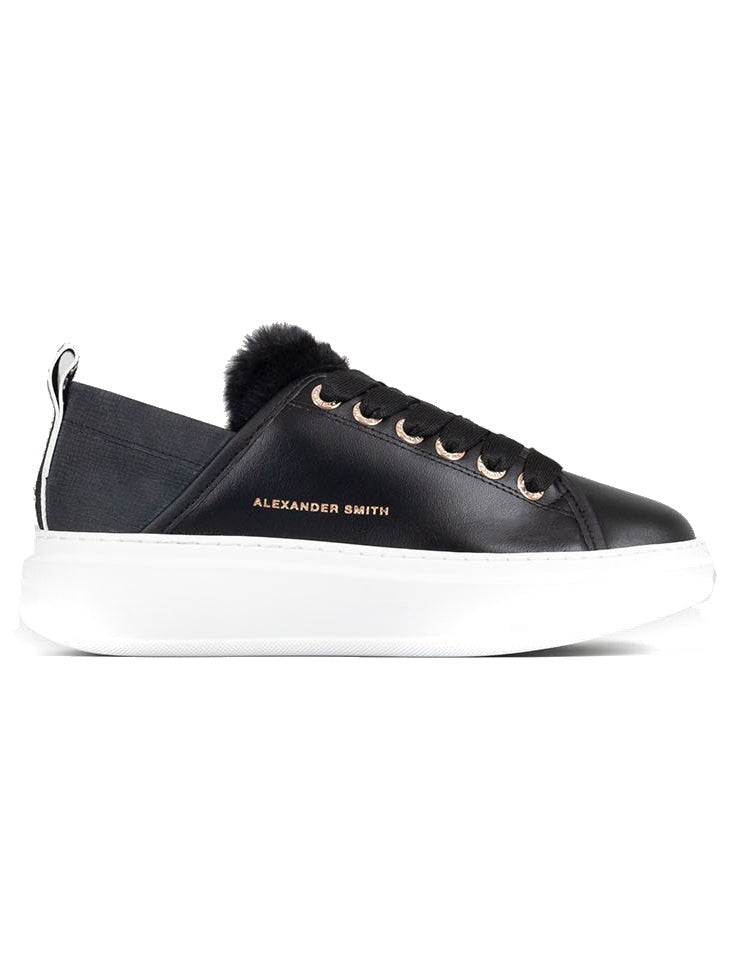 Alexander Smith Casual Black Trainers