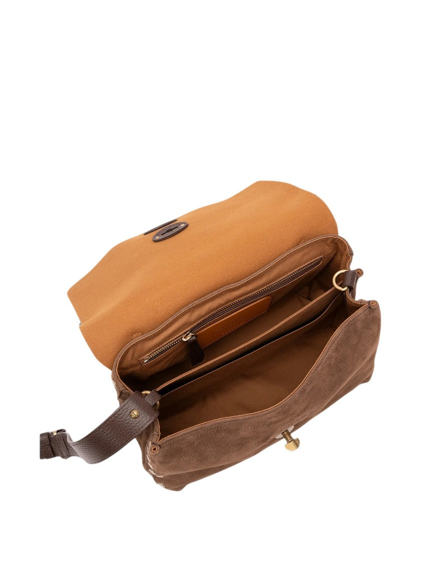 Zanellato Postina Jones Nabuk Nubuck Handbag
