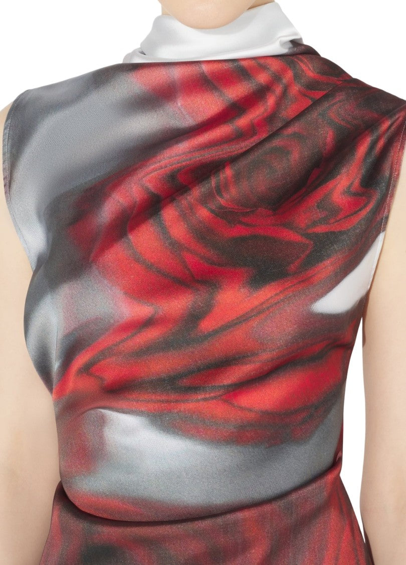 Jean Paul Gaultier Long Satin Dress