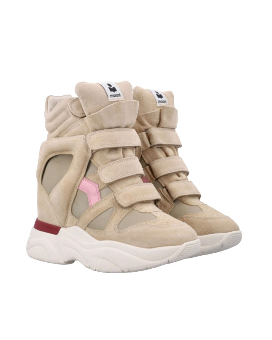 Isabel Marant High-Top Sneakers With Wedge Heel