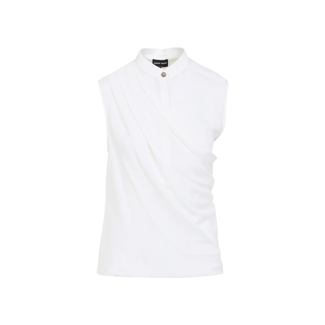 Giorgio Armani White Silk Shirt