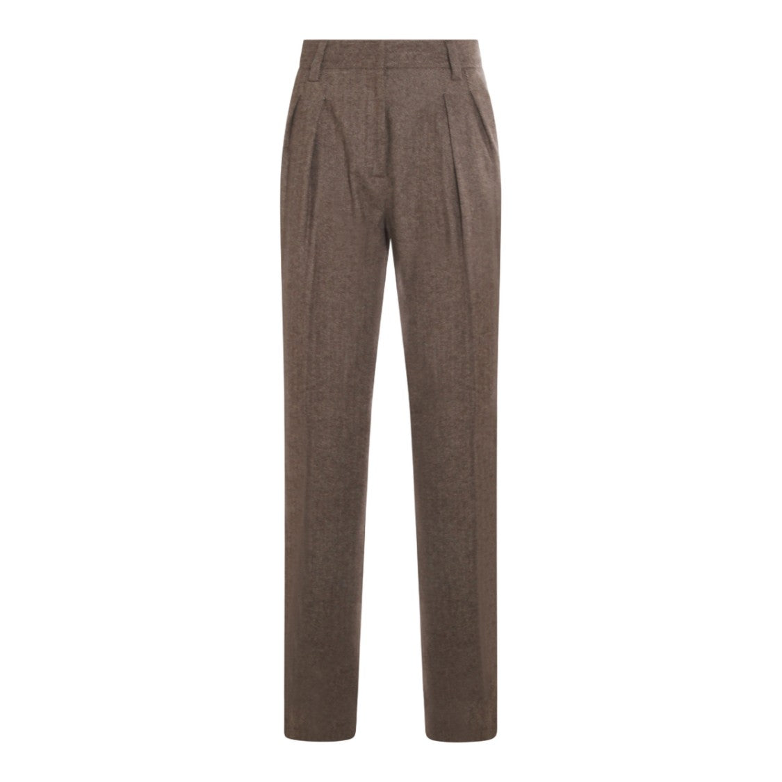 Antonelli Firenze Tailored High-Waist Trousers With Pleated Front