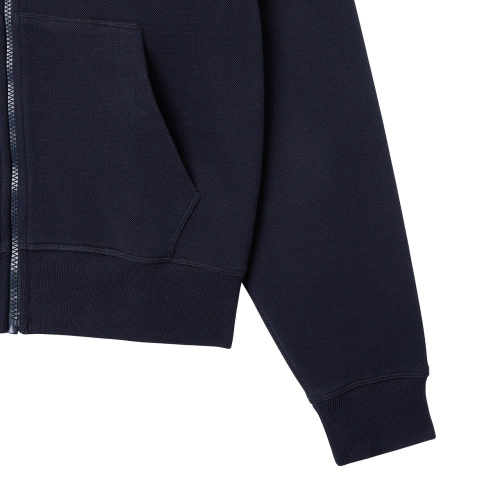 Lacoste Hooded Sweatshirt Double-Sided Piqué Fabric