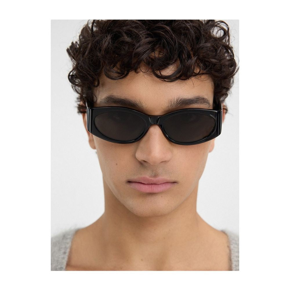 Jacquemus Les Lunettes Jac4 Ovalo Linea "Les Sculptures" Tortoise Acetate Oval Sunglasses