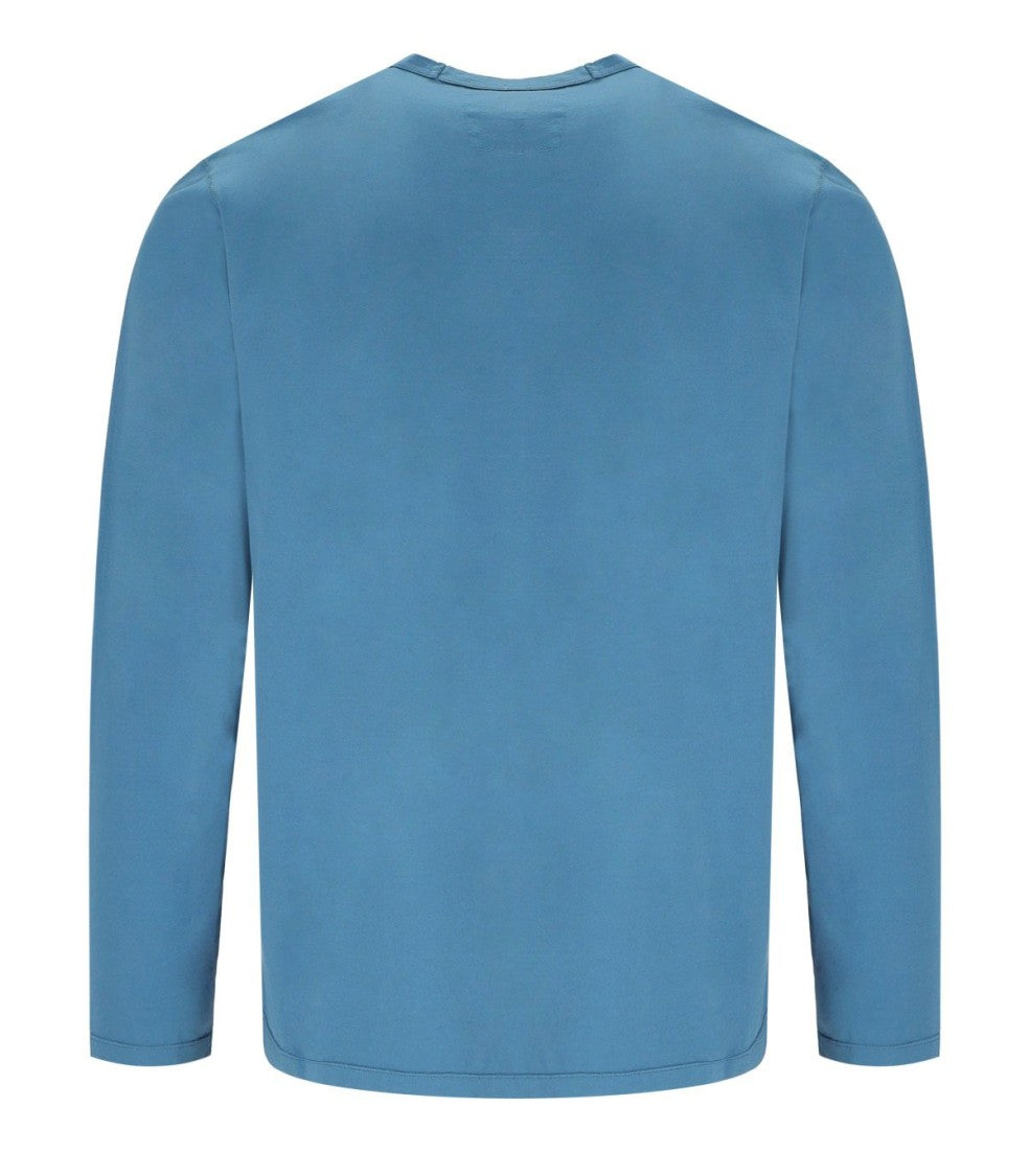 C.P. Company Aegean Blue Long Sleeved T-Shirt