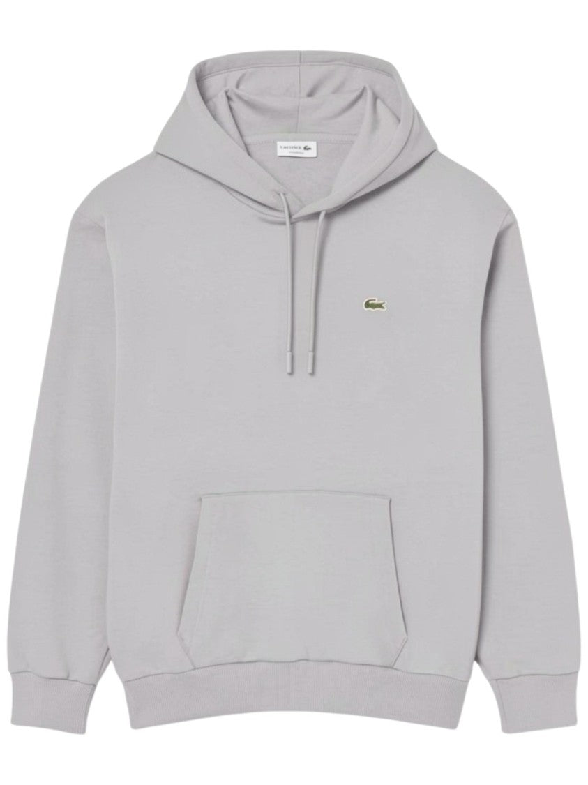 Lacoste Relaxed Fit Embroidered Hooded Sweatshirt