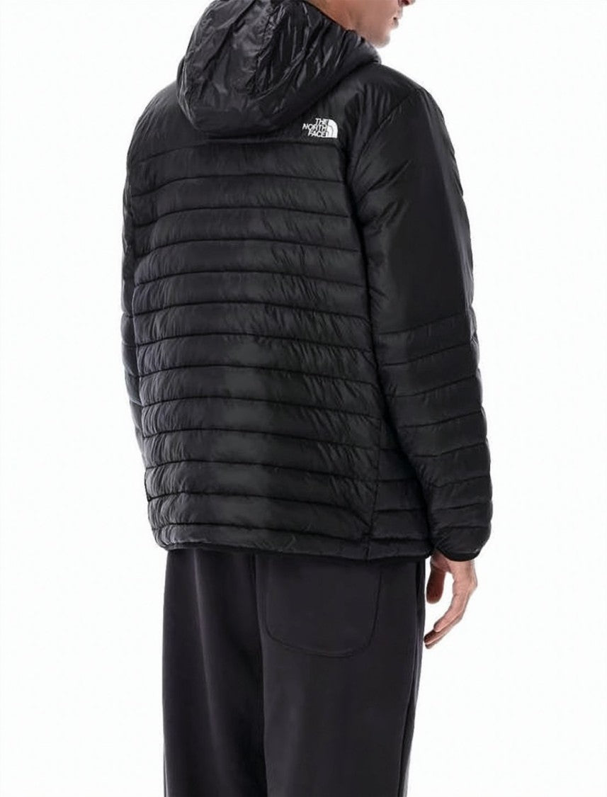 The North Face Lightweight Padded Jacket With Horizontal Quilting And Hood