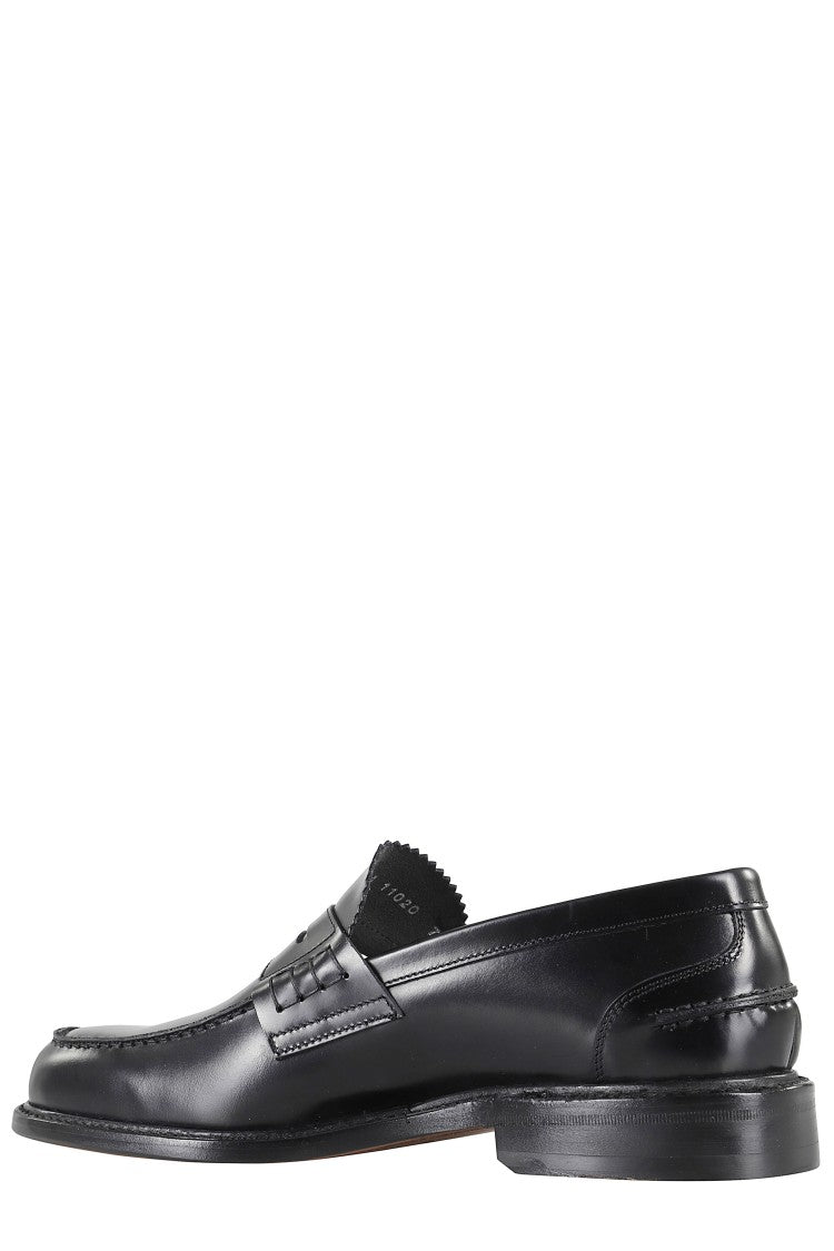 John Spencer Classic Brushed Leather Moccasin