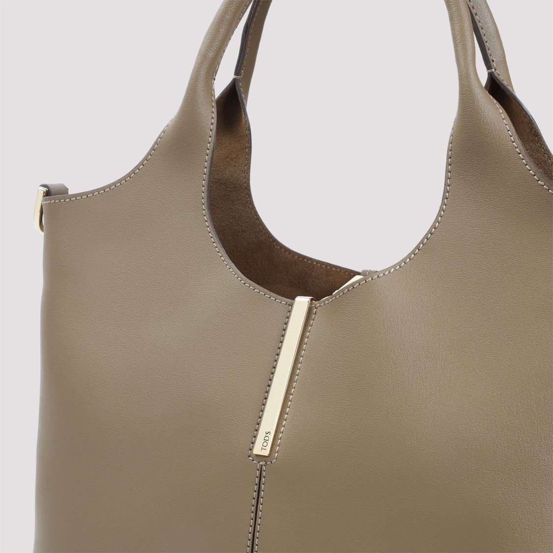 Tod's Structured Shoulder Bag In Smooth Leather