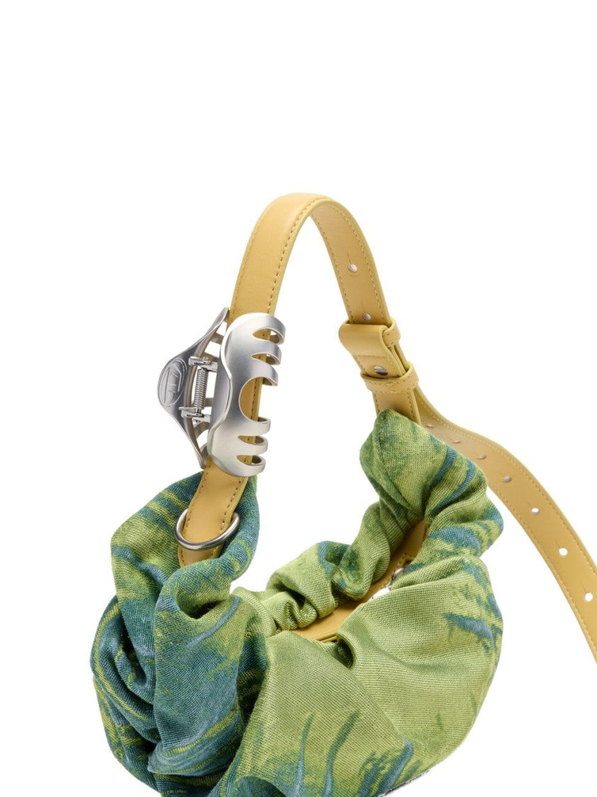 Diesel Ruched Body Bag With Tie-Dye Pattern