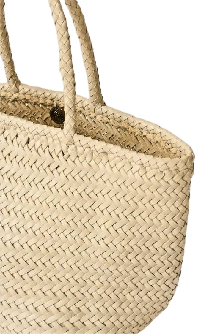 Dragon Diffusion Woven Buffalo Leather Tote Bag