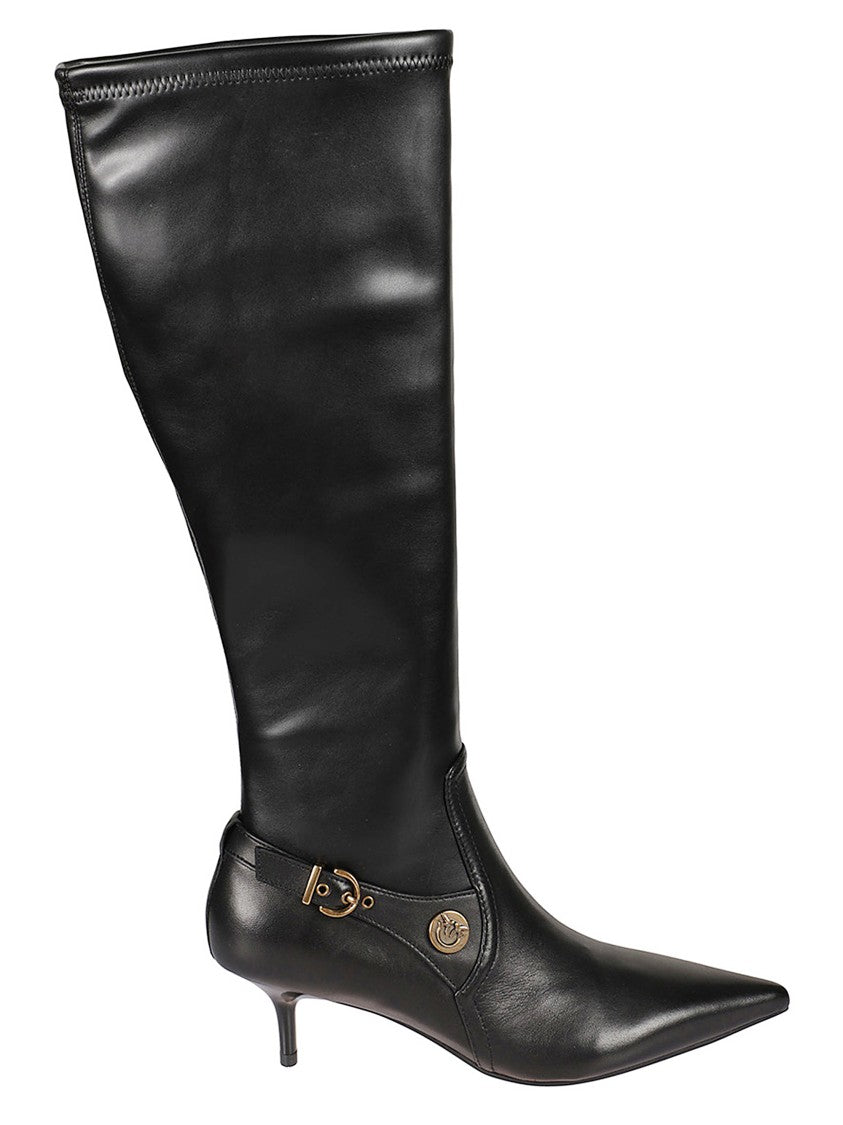Pinko Lether Boots Gloria