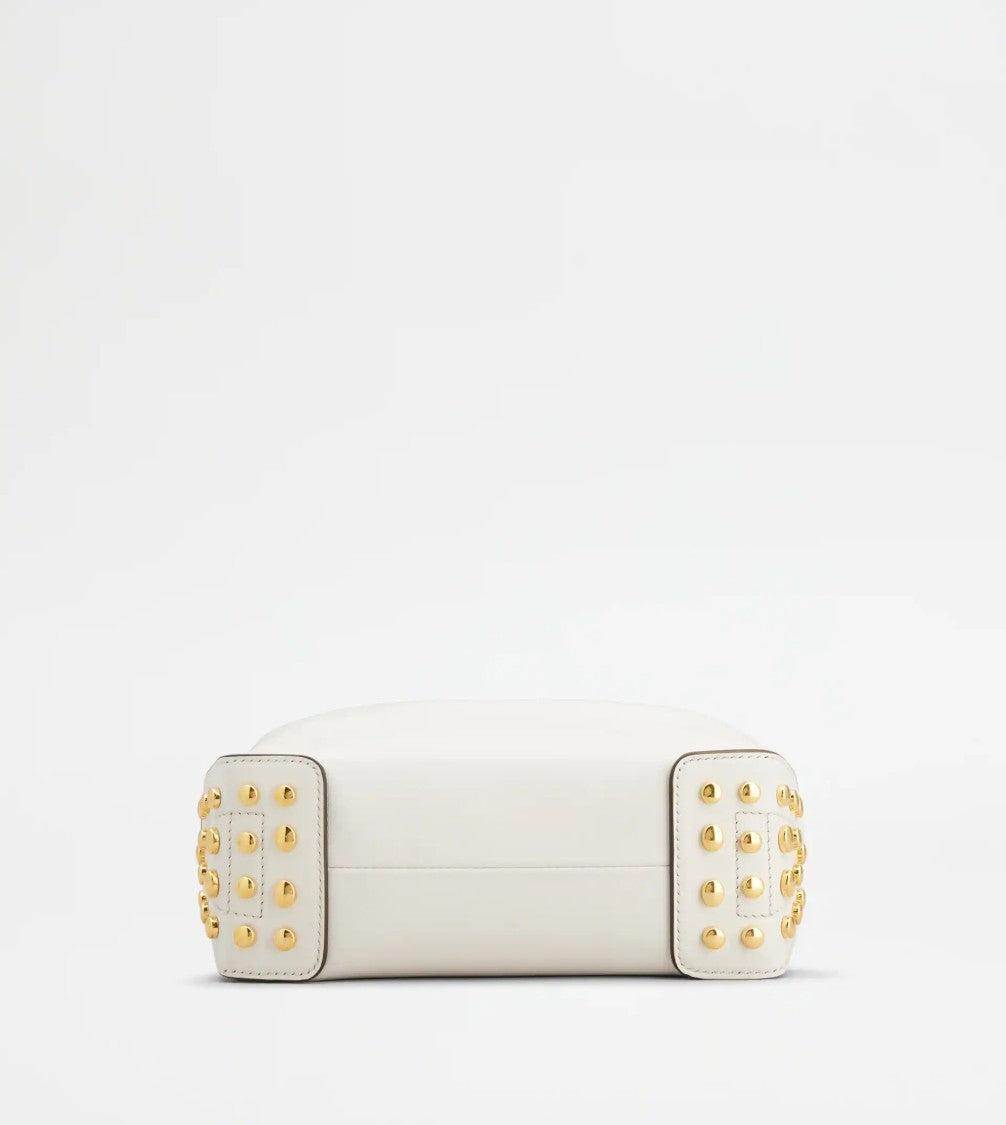 Tod's Gmt Sacca Mini Leather Bag – White