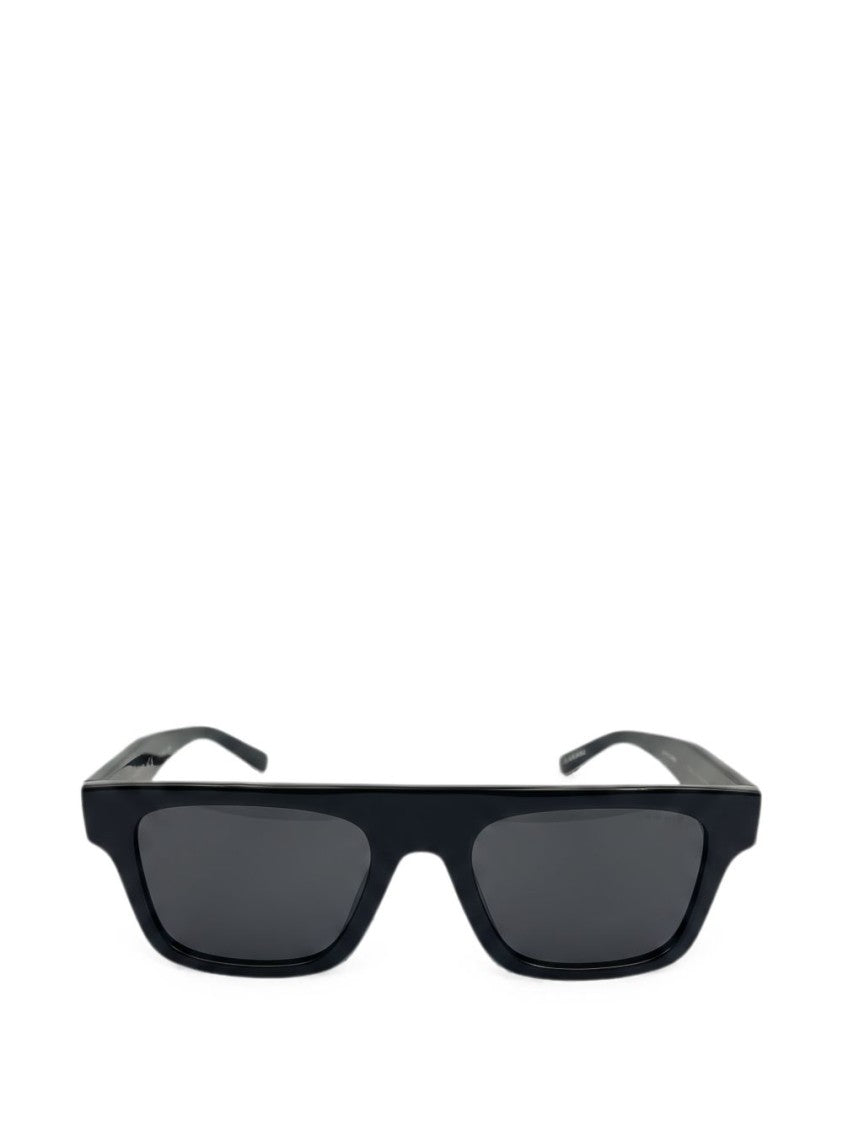Gucci Black Rectangular Frame Bold Design Sunglasses