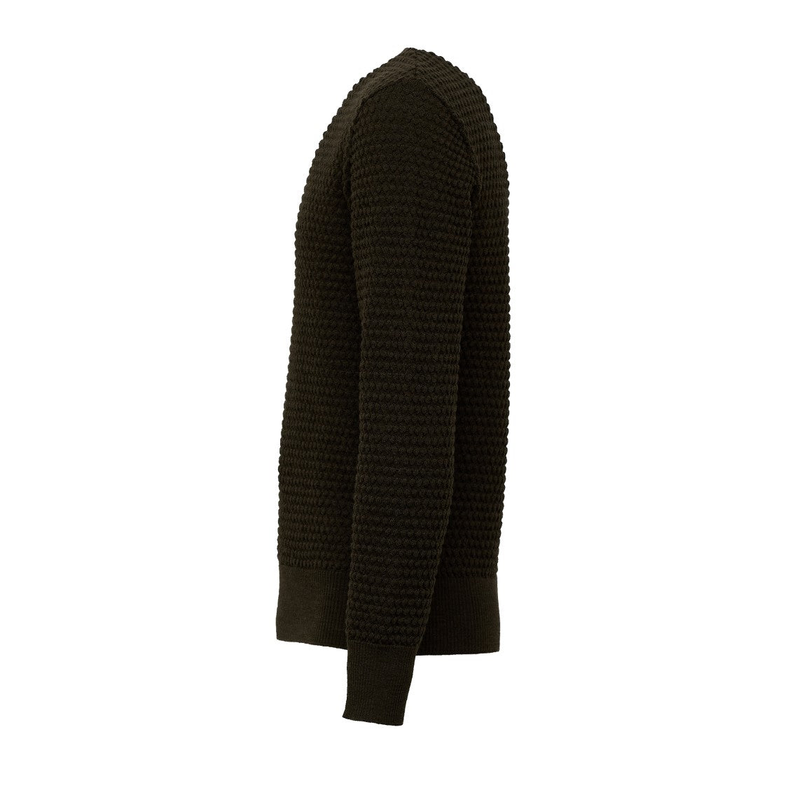 Grp Spotknit Textured Knit Long-Sleeve Sweater
