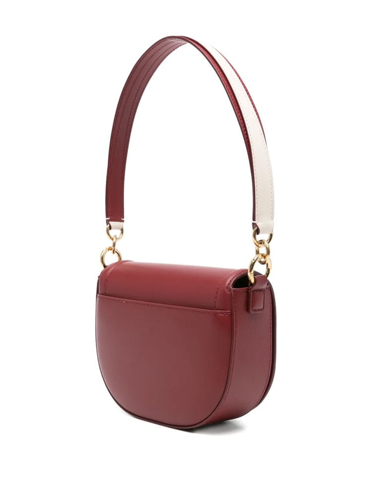 Bally Multicolour Cow Leather Crossbody Bag With Gold-Tone Accents