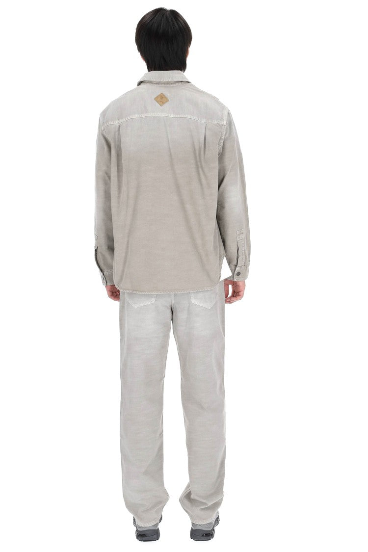 Haikure Arno Cotton Bull Overshirt Jacket