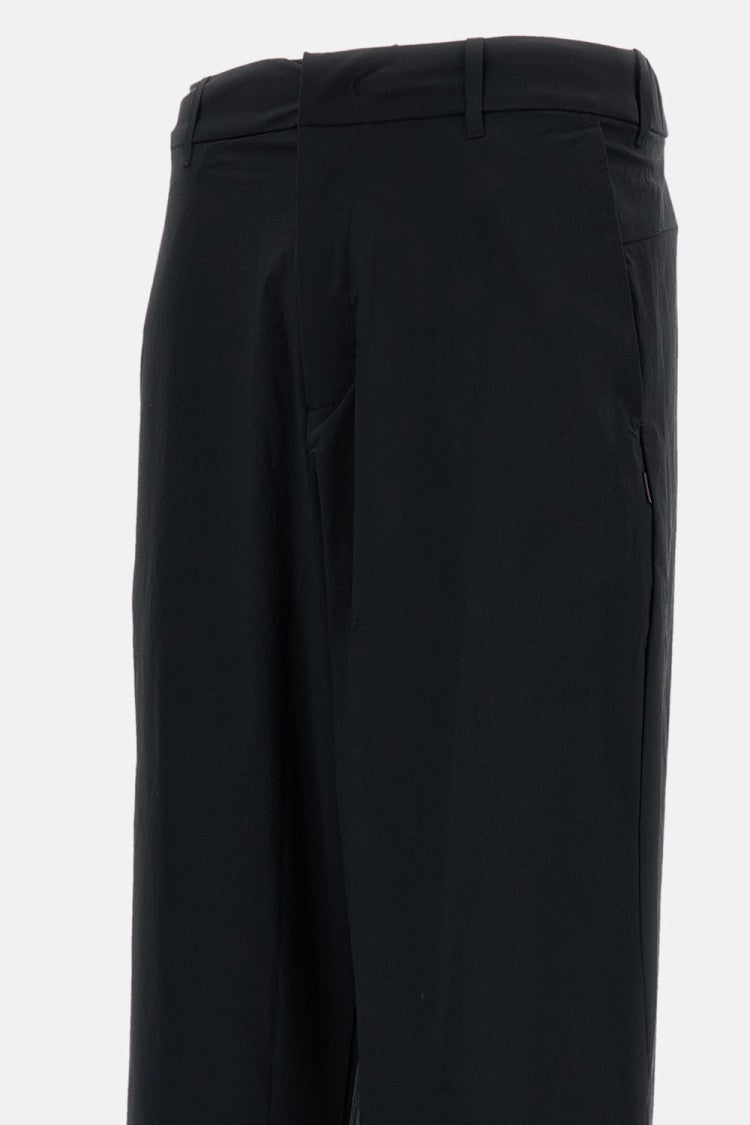 Pas Normal Studios Off-Race Tech Black Nylon Shorts