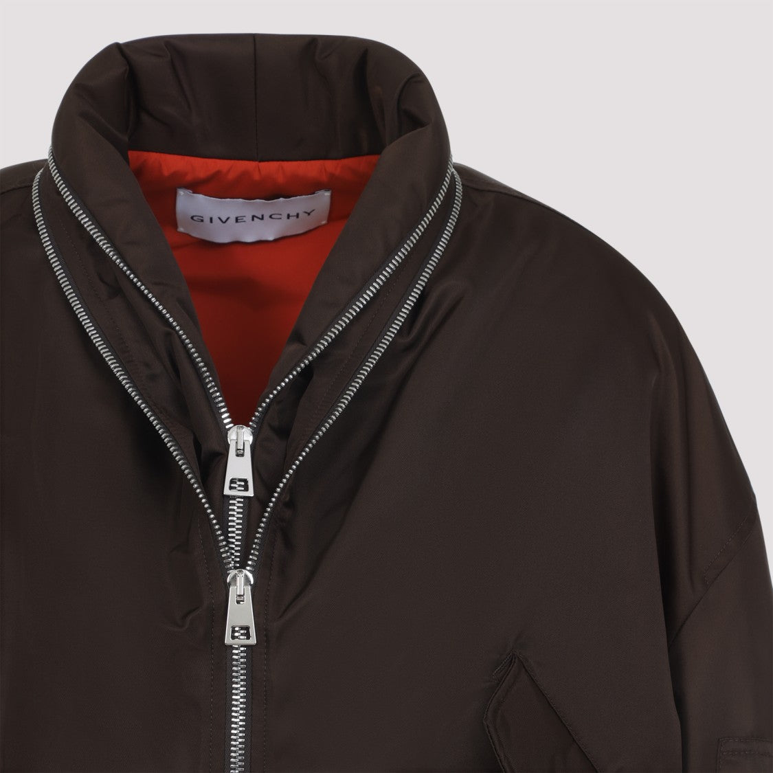 Givenchy Brown Polyamide Jacket