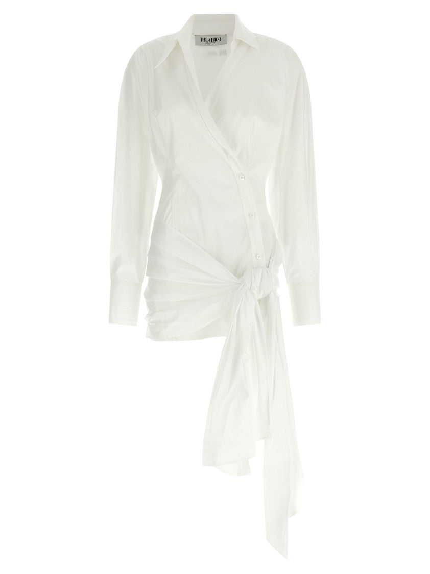 The Attico Asymmetrical Mini Dress