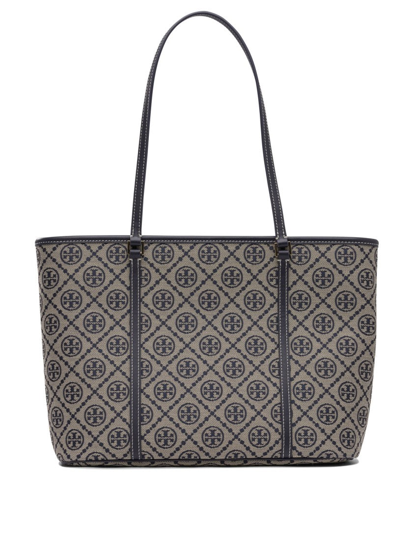 Tory Burch T Monogram Zip Tote