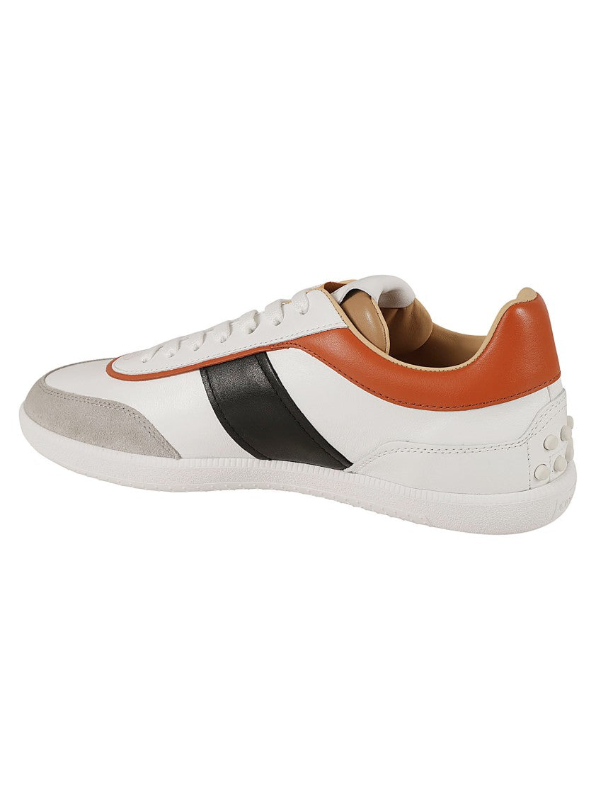 Tod's Smooth And Suede Sneakers