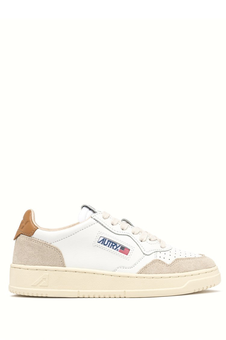 Autry Women’S Leather And Suede Sneakers
