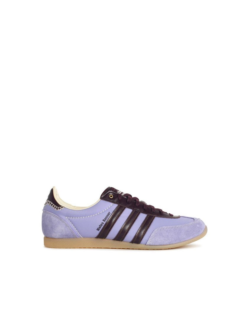 Adidas X Wales Bonner Japan' Lilac Leather Blend Sneakers