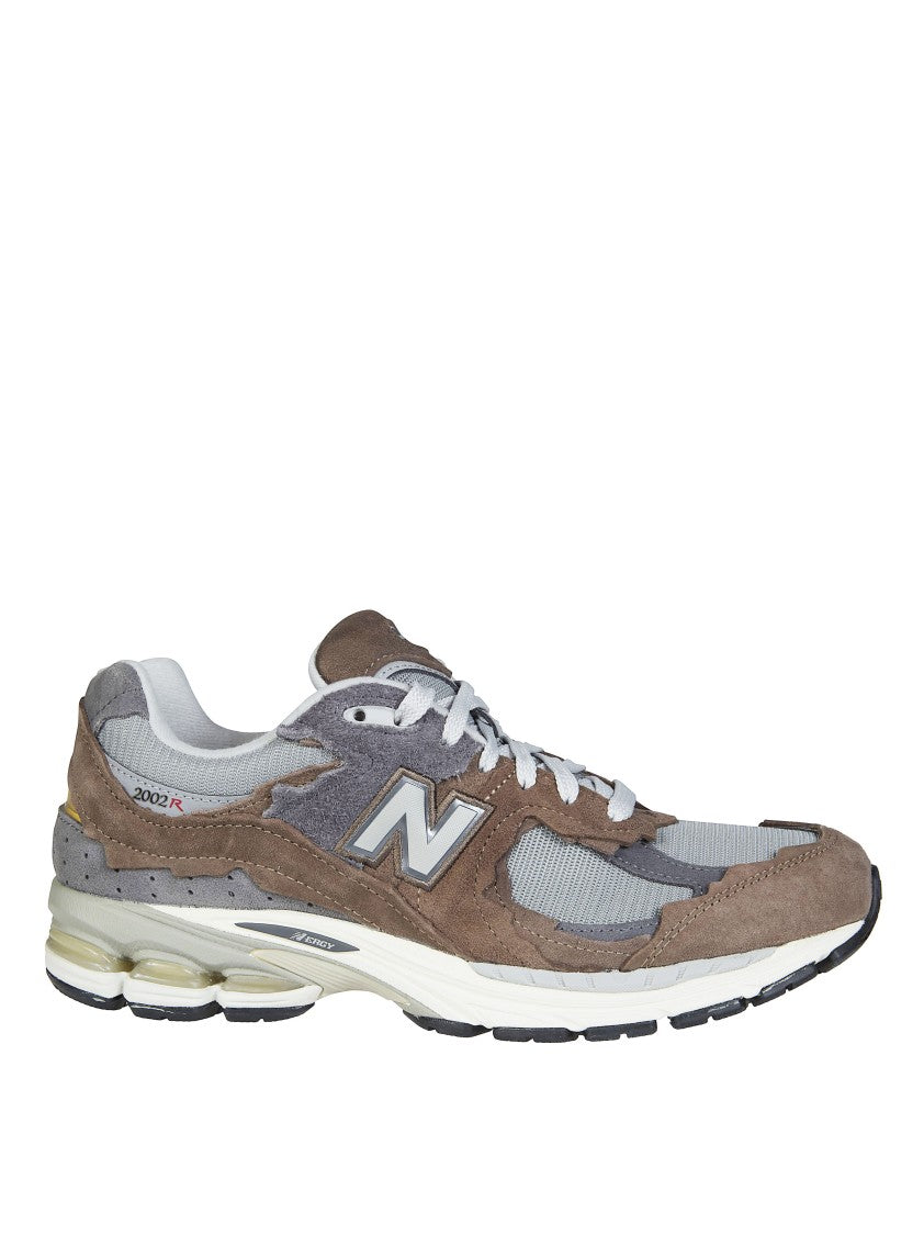 New Balance Earthy Brown Layered Panel Sneakers