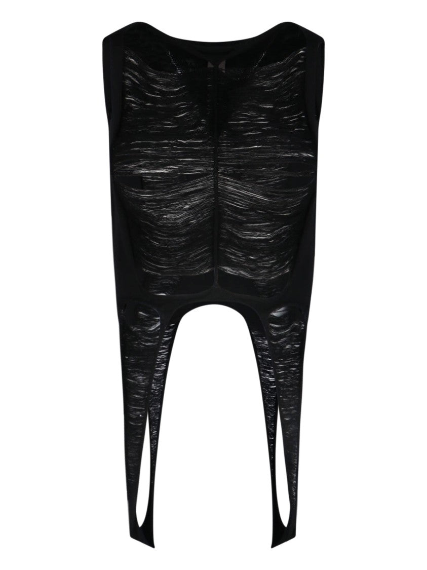 Rick Owens Virgin Crop Top – Black