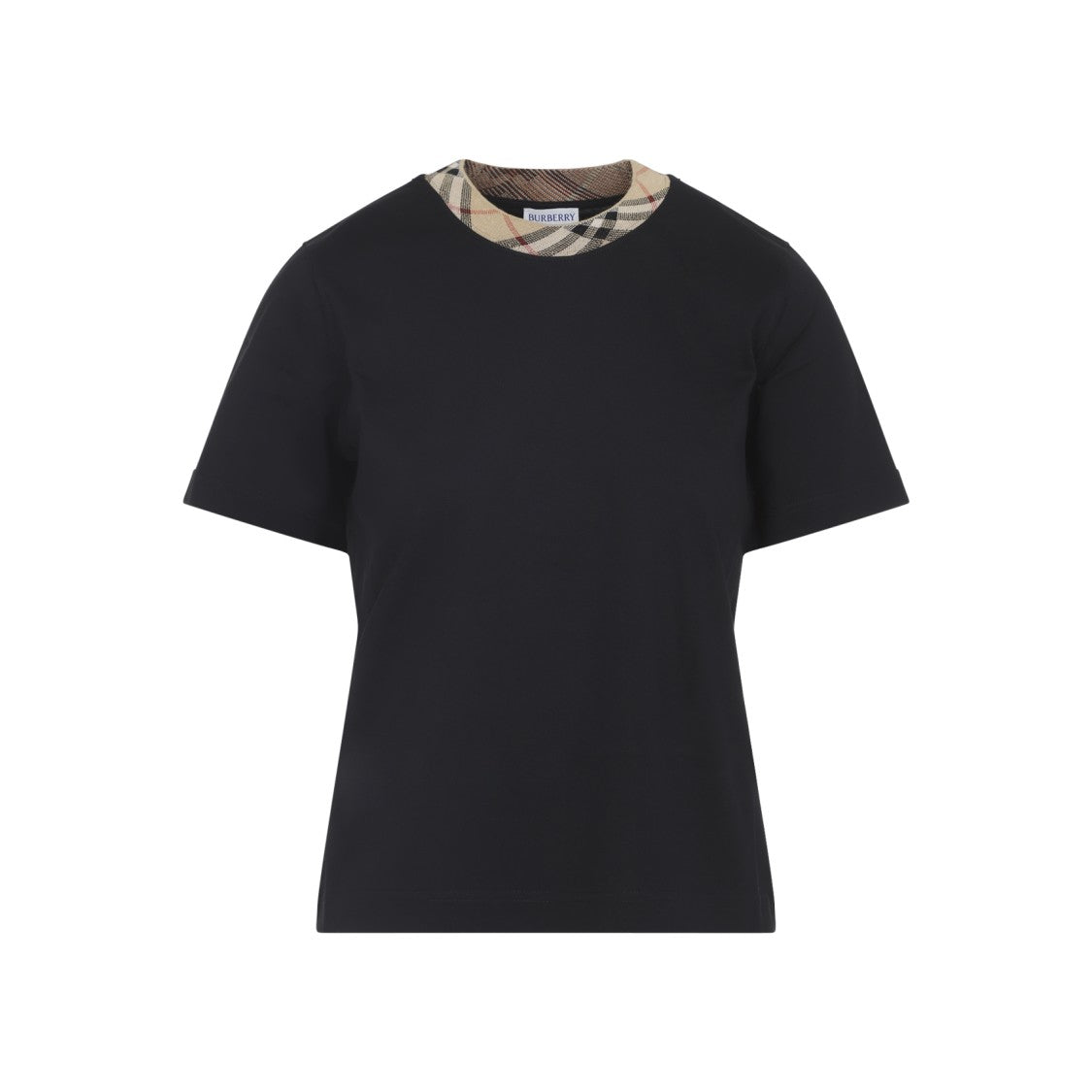 Burberry Frankie Black Cotton T-Shirt