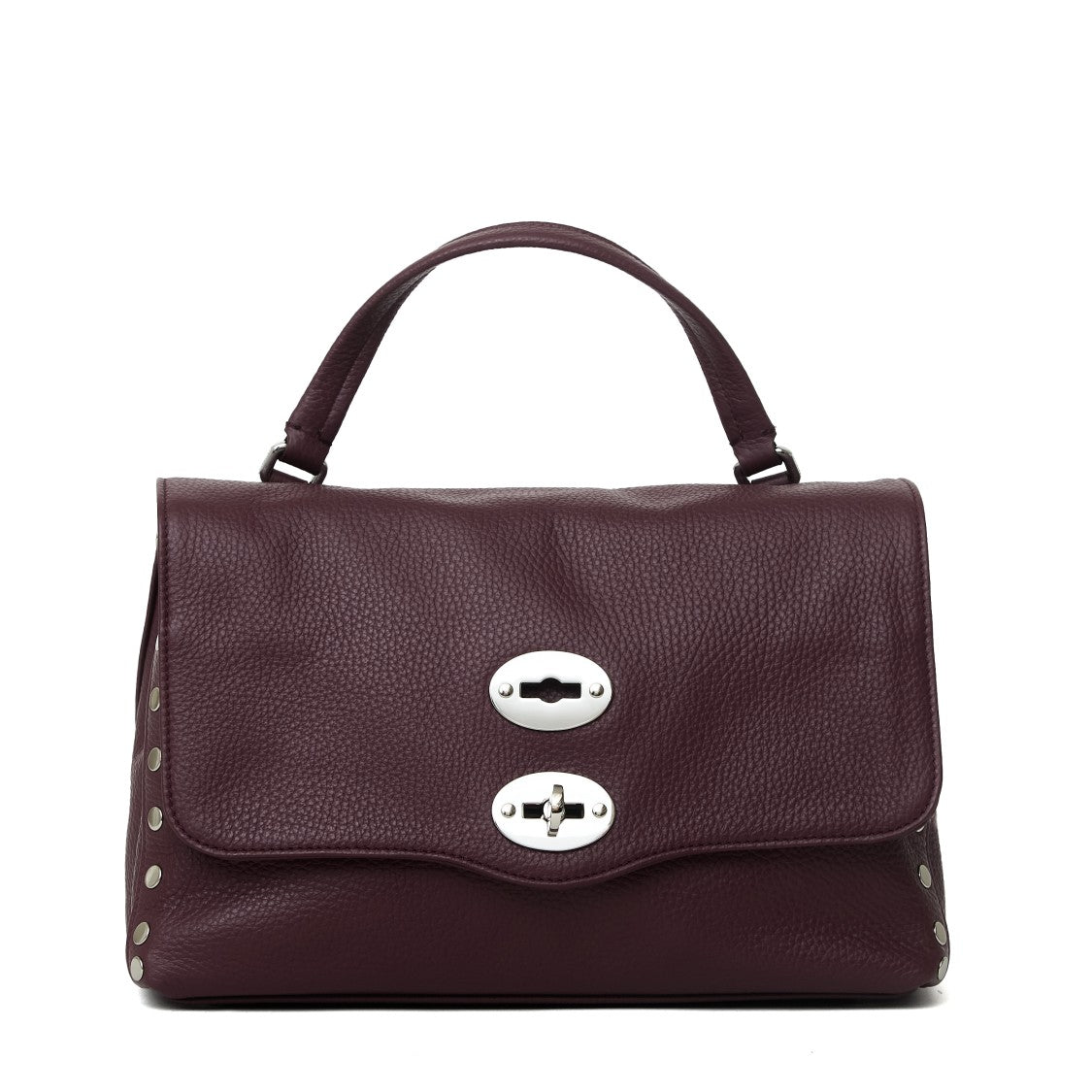 Zanellato Small Postina Daily Giorno Pebbled Leather Shoulder Bag