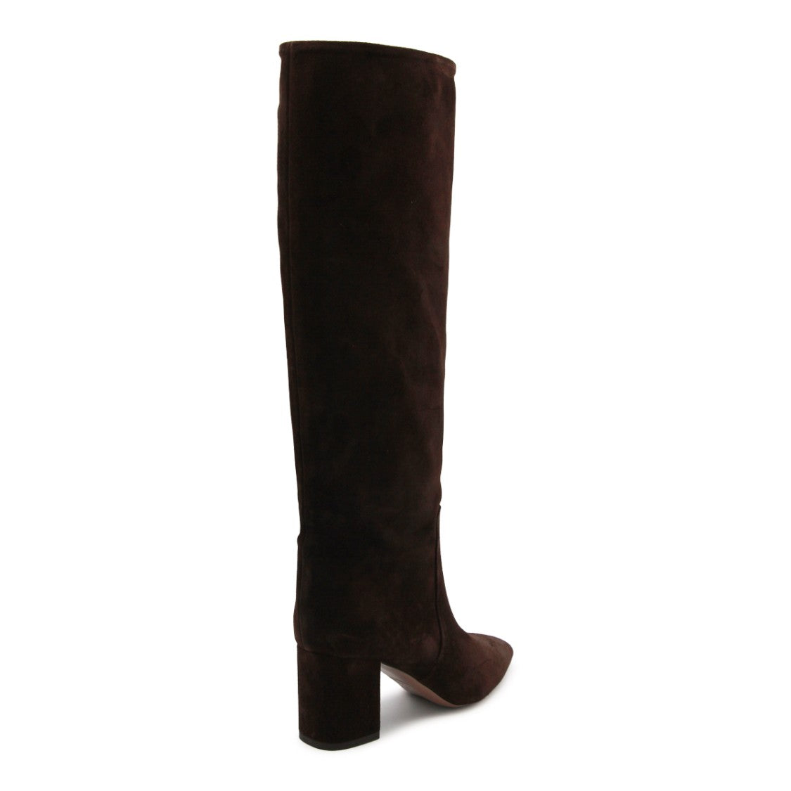 Paris Texas Brown Leather Anja Boots