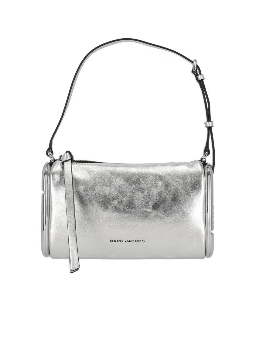 Marc Jacobs Silver The Juliette Shoulder Leather Bag