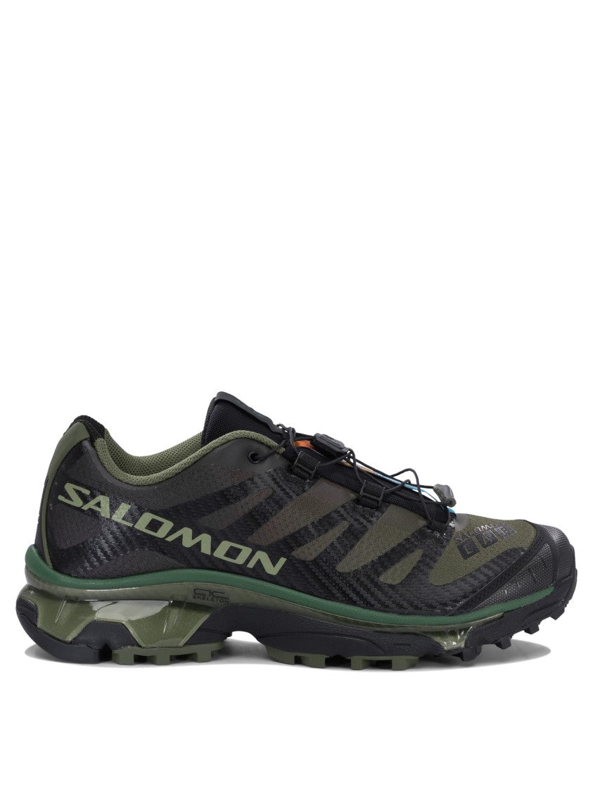 Salomon Performance-Driven Black Mesh Sneakers
