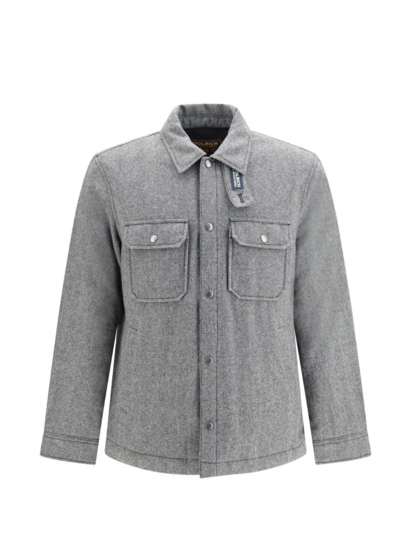 Woolrich Tailored Structured Wool-Blend Jacket