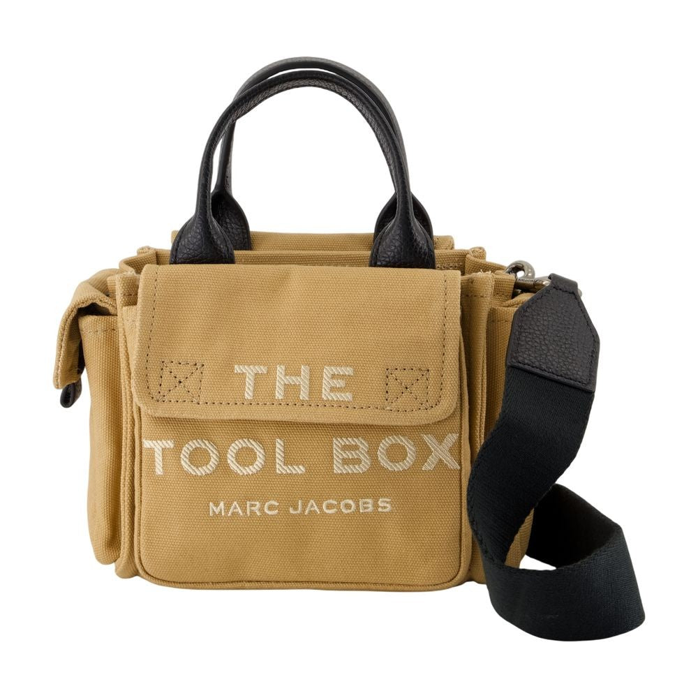 Marc Jacobs Cotton Crossbody Tote With Structured Design