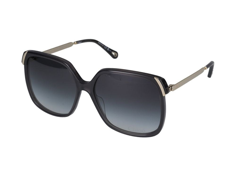 Chloé Sunglasses Chloé Ch0286s 001 Grey Gold Grey 60/15/140