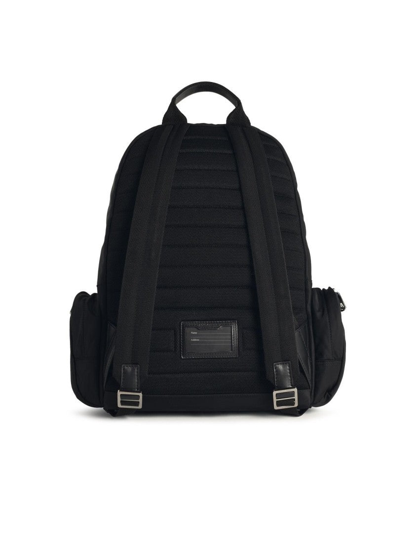 Dolce & Gabbana Black Nylon Blend Backpack