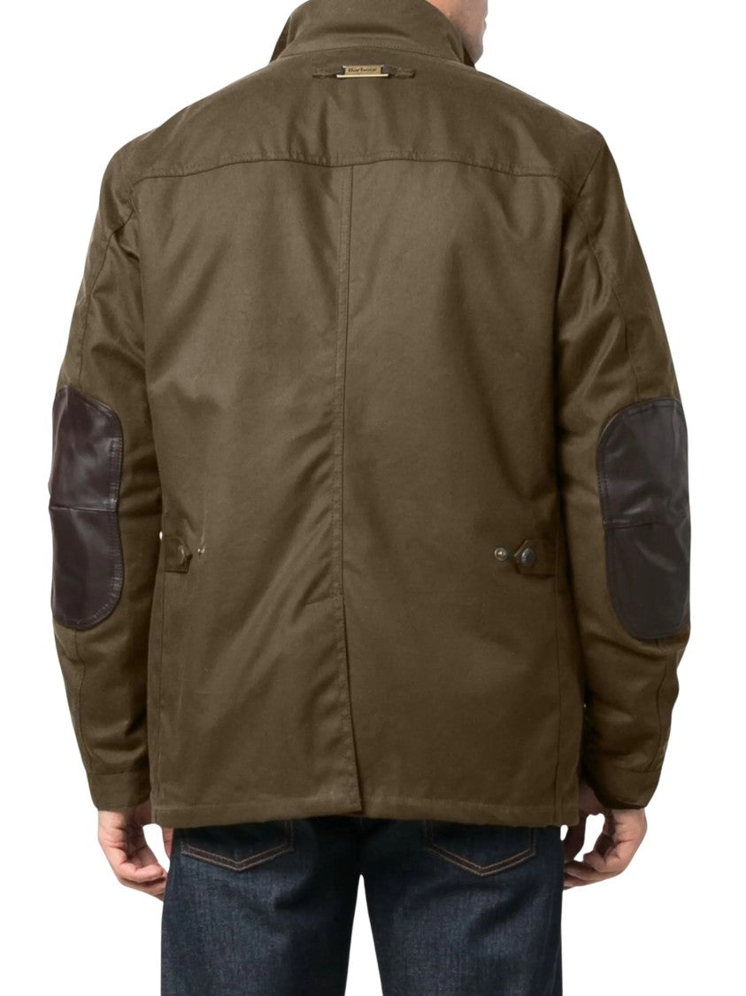 Barbour Ogston High-Neck Waxed Jacket