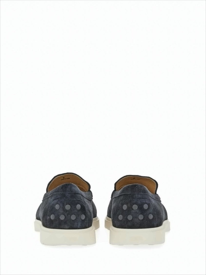 Tod's Soft Suede Leather Loafers