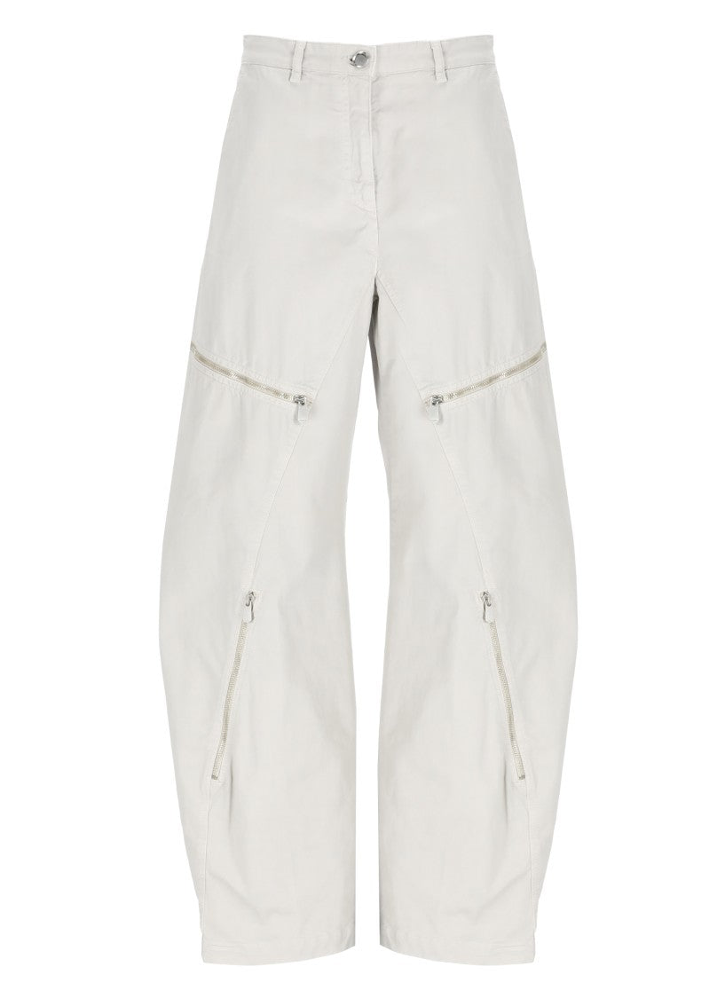 Pinko Grey Sere Nere Pants