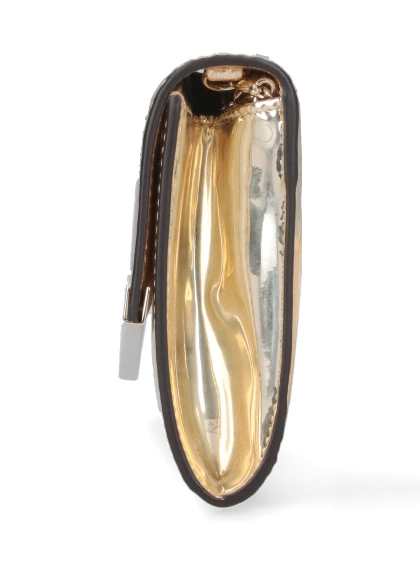 Jimmy Choo "Emmie" Pouch – Gold