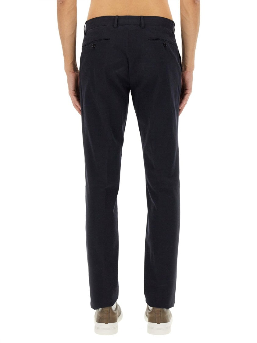 Zegna Tailored Black Straight Leg Pants