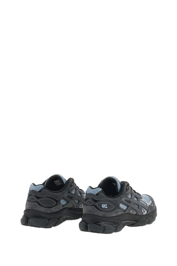 Asics Blue Gel-Nyc 2.0 Suede Mesh Low-Top Sneakers
