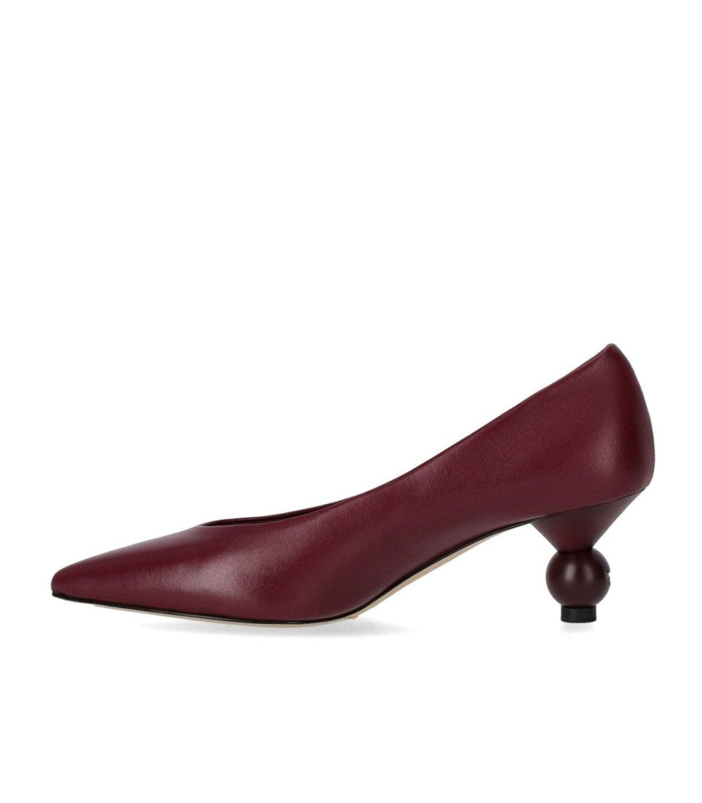 Max Mara Renza Burgundy Pump