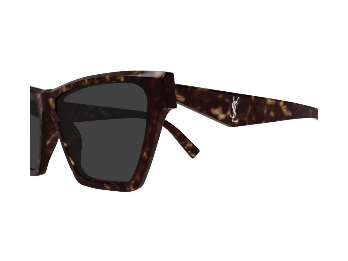 Saint Laurent Sl M103 Tortoiseshell Oversized Square Sunglasses