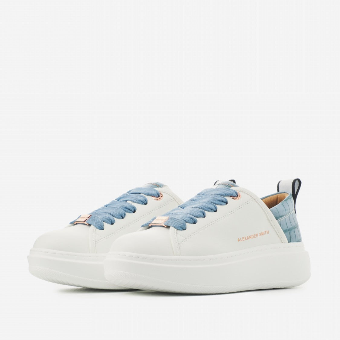 Alexander Smith White Ecowembley Sneakers