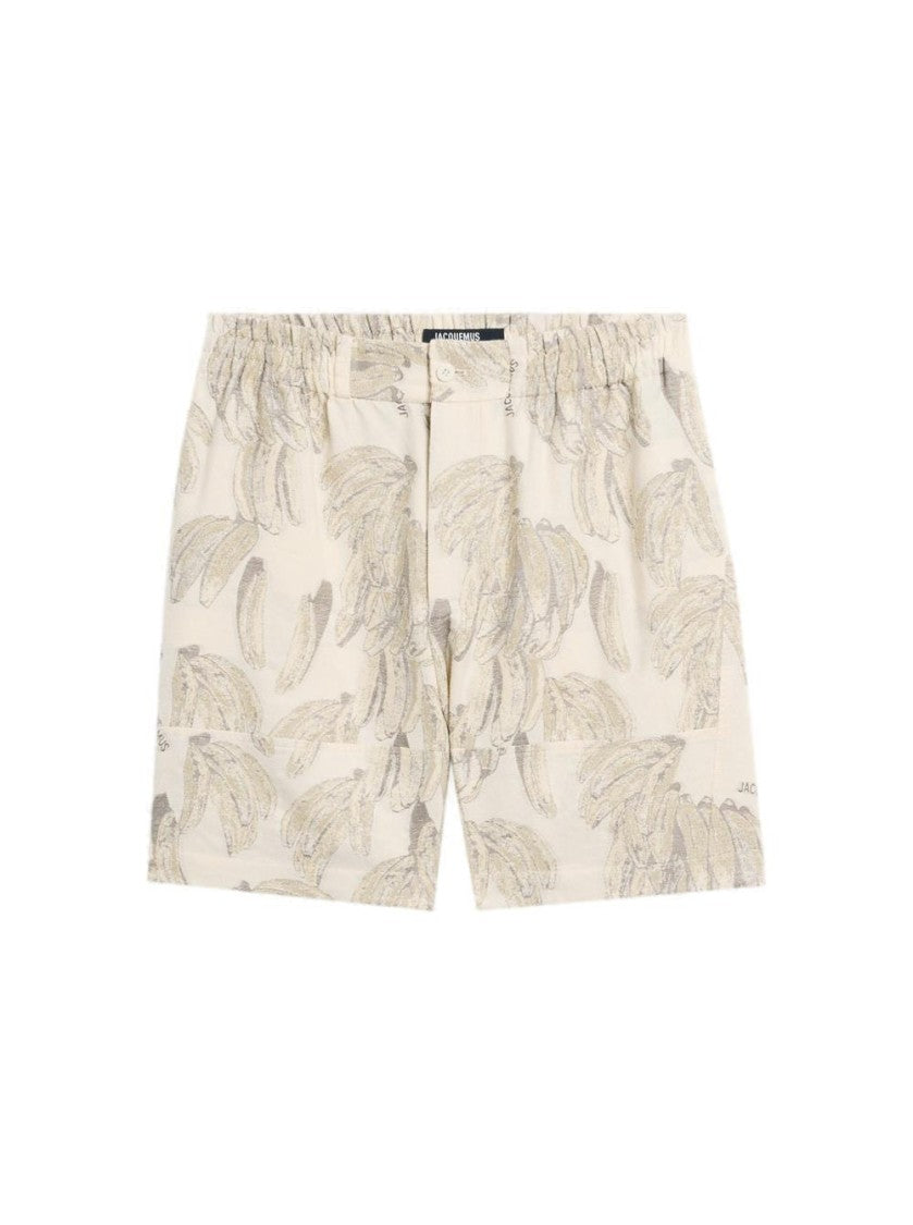Jacquemus Aloe Short Banana Ecru