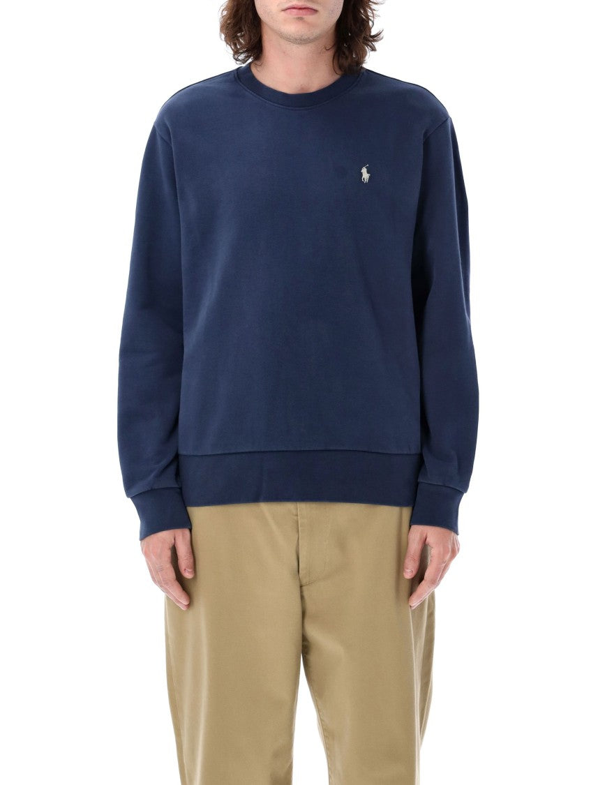 Polo Ralph Lauren Classic Rl Crewneck Cotton Sweatshirt